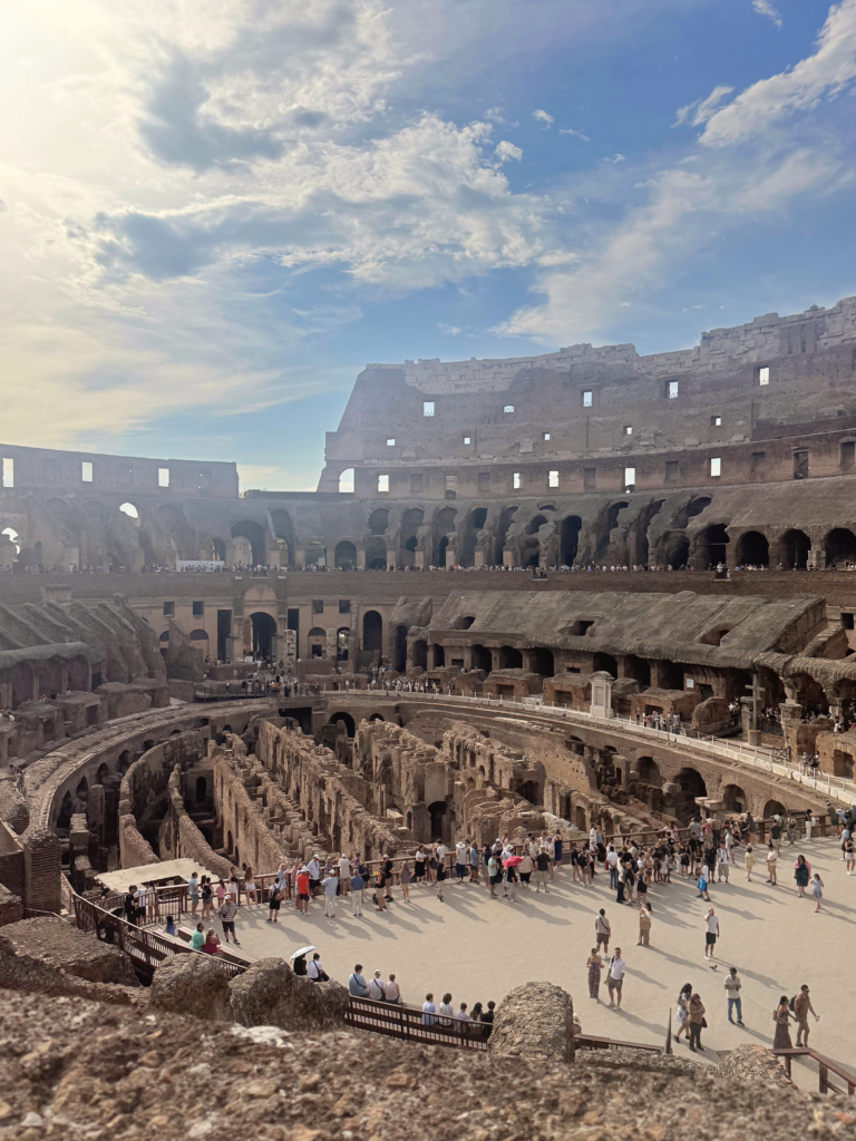 View of the Colosseum from the 1st floor